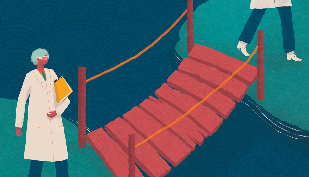 Science bridges international borders