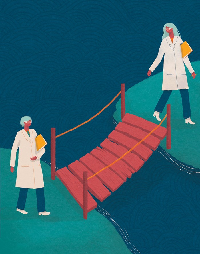 Science bridges international borders