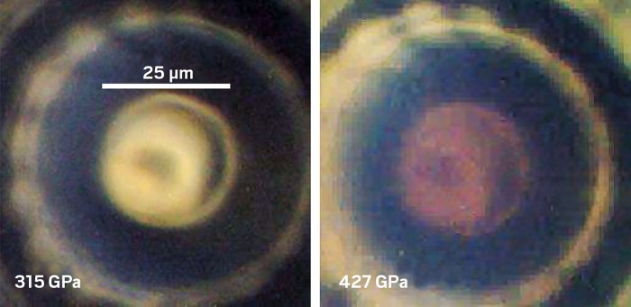 Nuevos experimentos generan otra prueba de la existencia del hidrógeno metálico