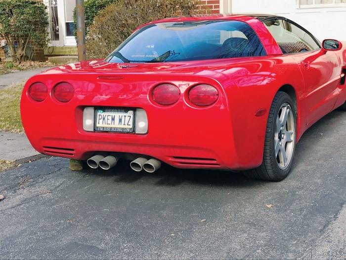 Car on sale vanity plates