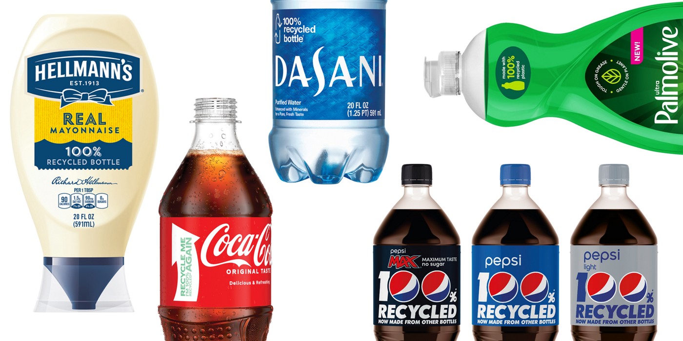 Products made from recycled plastic bottles - 5 examples