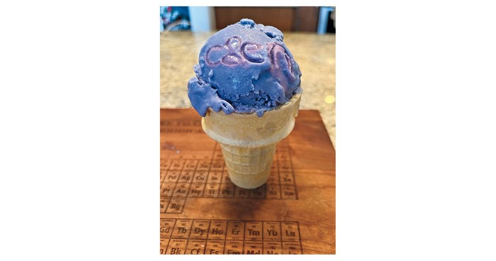 Liquid Blue Ice Cream Cone Kid Tie-Dye T-Shirt