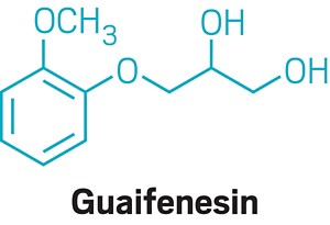 Structure of guaifenesin.