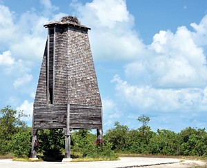 Sugarloaf Key Bat Tower that Richter Clyde Perky built in 1929 to attract bats and curb mosquitoes.