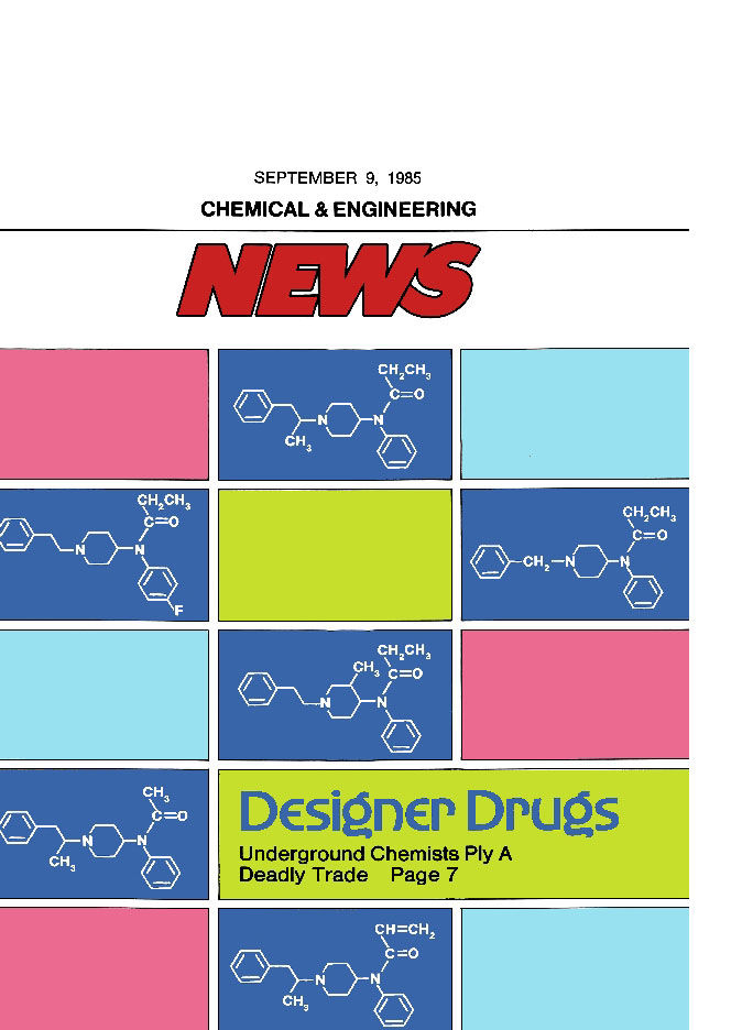 Cover of the September 9, 1985, issue of C&EN.