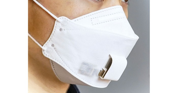 Smart mask monitors breath for disease