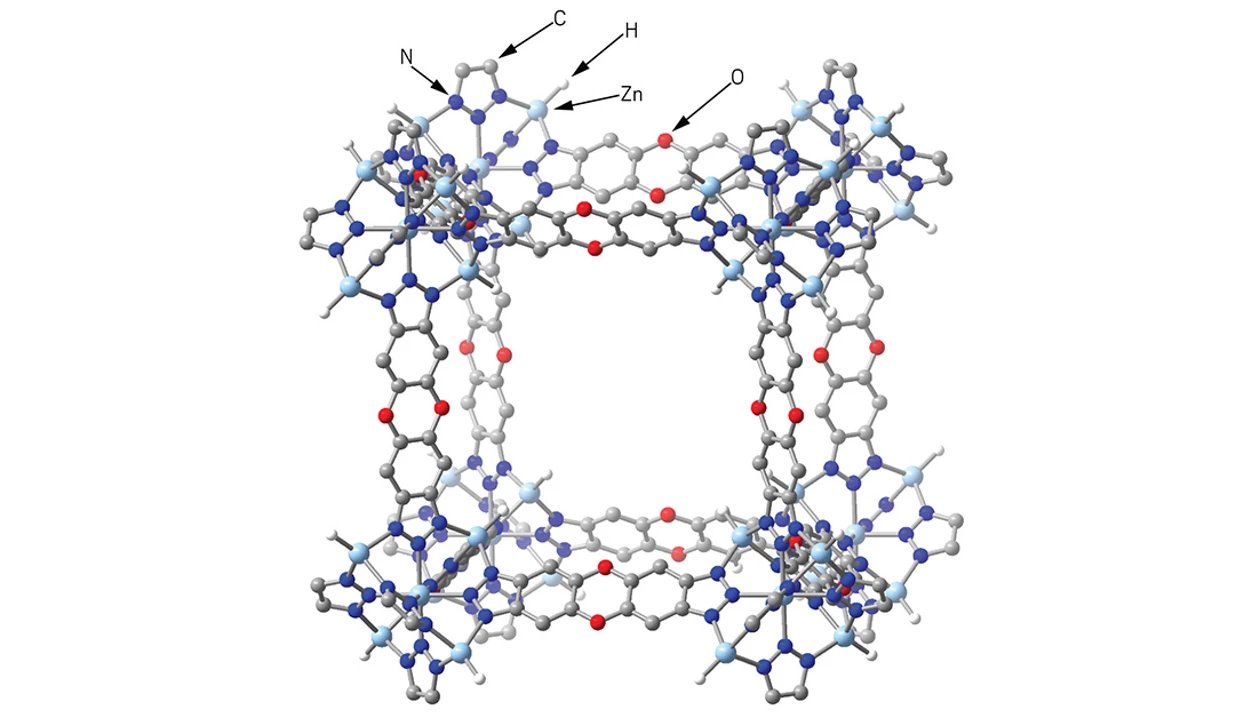 This MOF is hot to go
