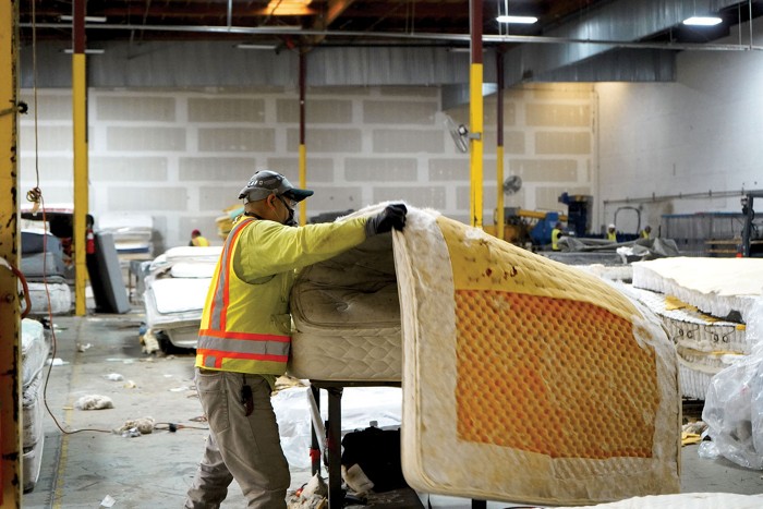 Mattress recycling wakes up