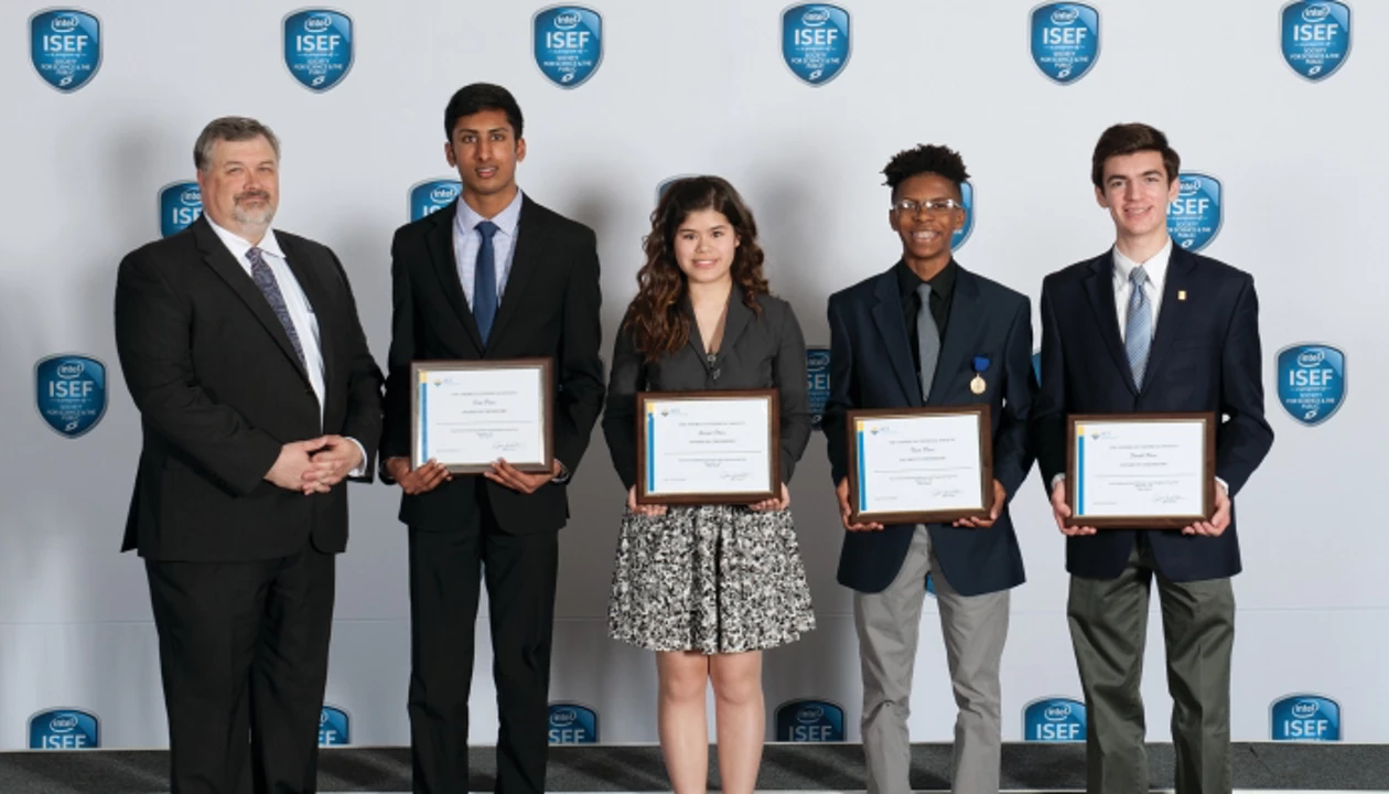 Chemistry shines in ISEF competition