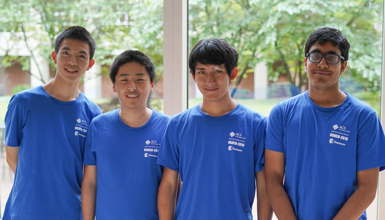 US chemistry Olympiad team heads to Paris