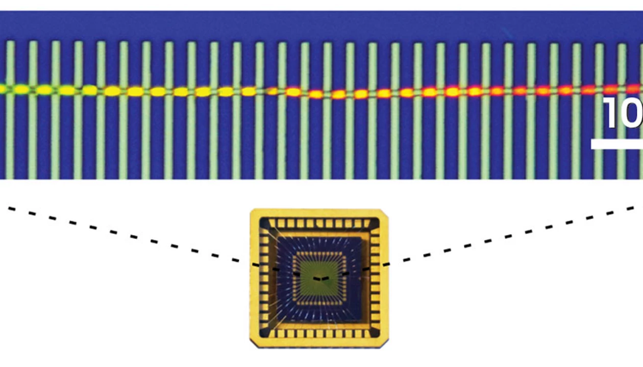 Chemists build the tiniest spectrometer from a single nanowire