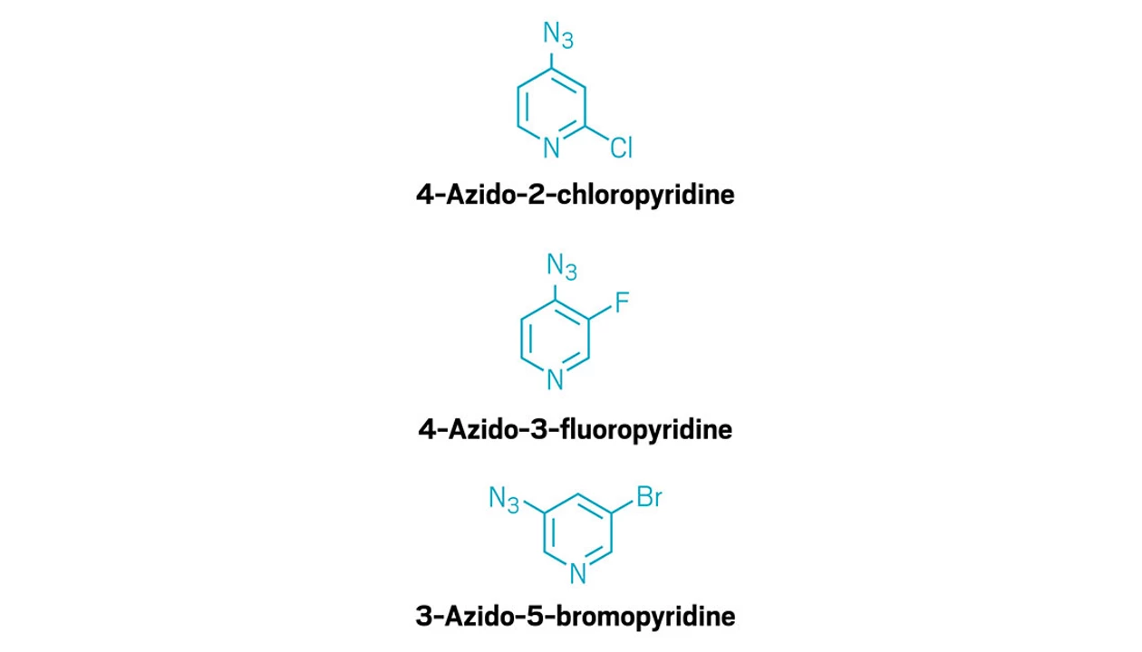 Halogenated azidopyridines fill gap in click chemistry toolbox