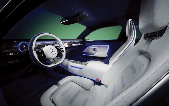 Mercedes interior uses cactus and mushroom leather biotech silk