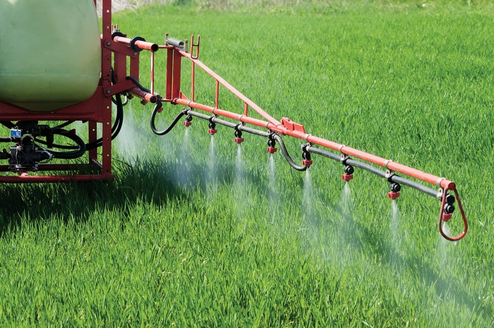 Herbicide application may be a source of atmospheric amine pollution