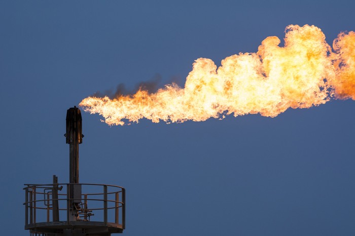 Methane flaring may be less efficient than previously thought