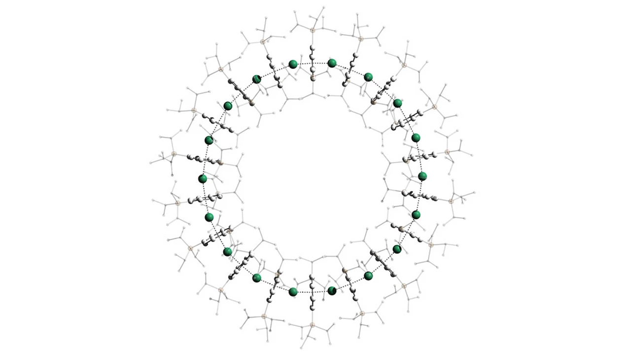 Chemists roll out rings made from stacked sandwich complexes