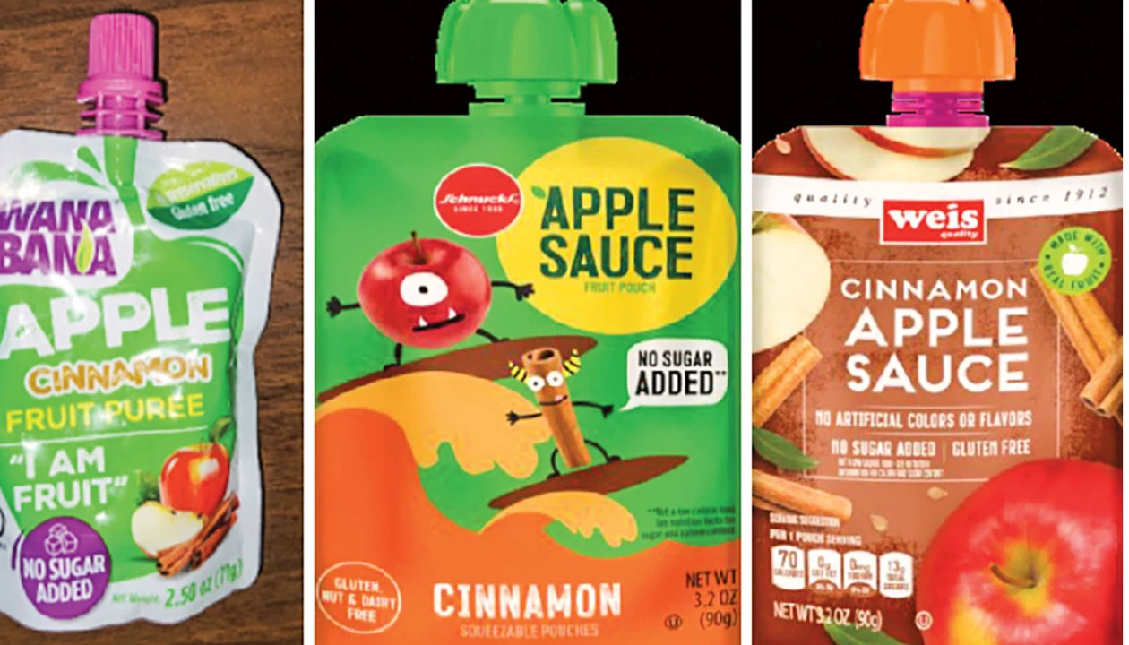 FDA zeros in on lead in apple-cinnamon fruit pouches
