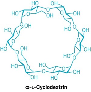 Structure of alpha-L-cyclodextrin