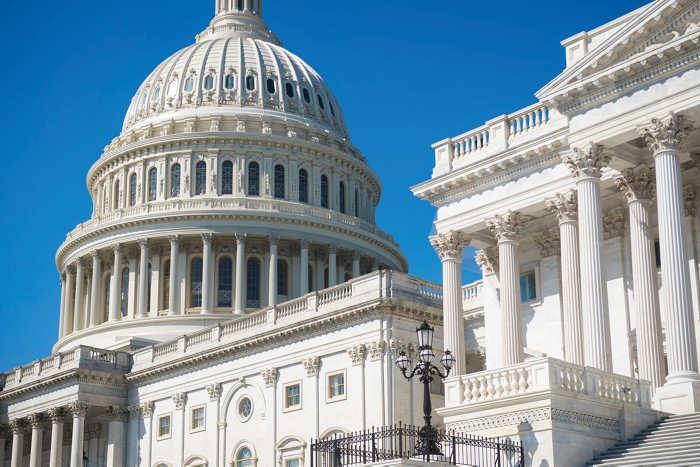 A photo of the Capitol building in Washington, DC.