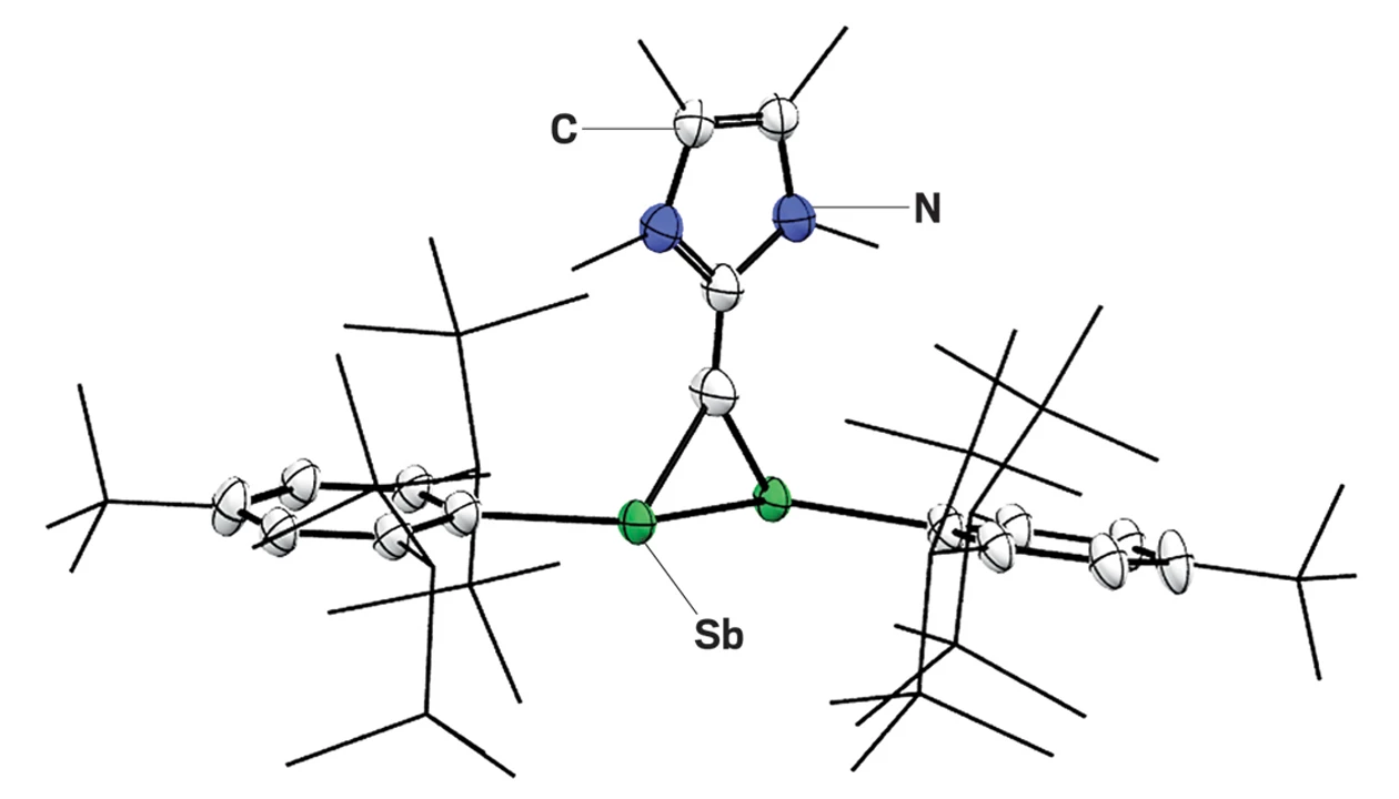 Forging small rings with large pnictogens