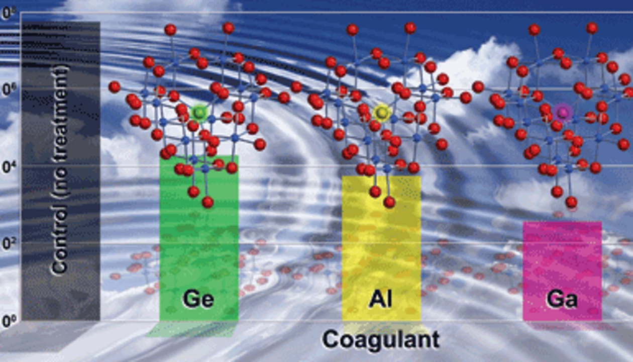 Gallium Enhances Water Purification