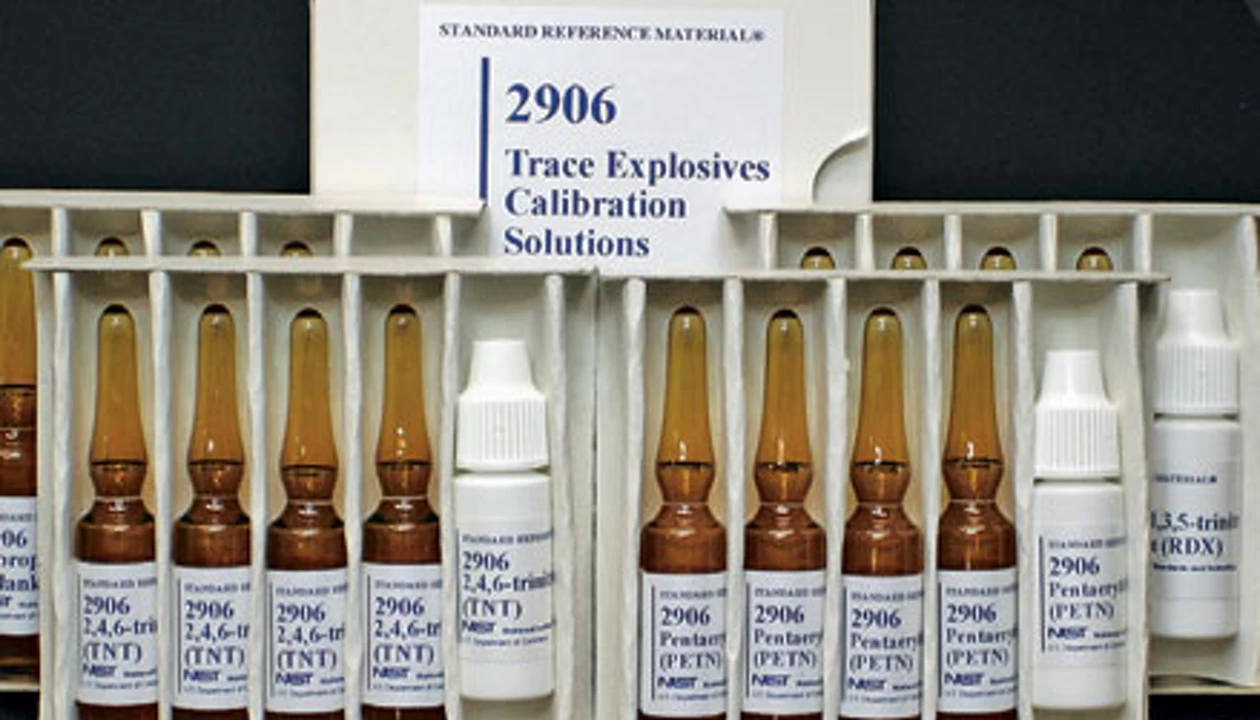 Explosives Standard Developed By NIST