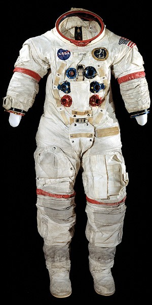 silver space suit fabric