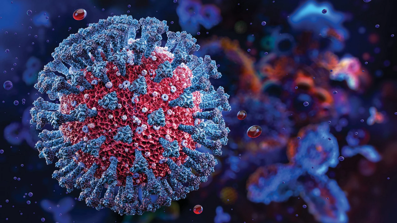 mRNA vaccine builds viruslike nanoparticles inside the body