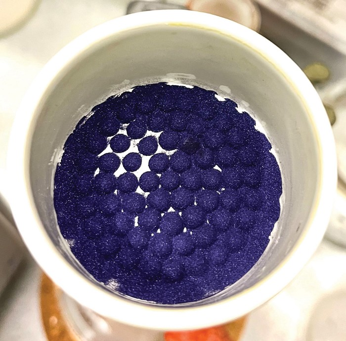 Chemistry in Pictures: Porphyrin pellets