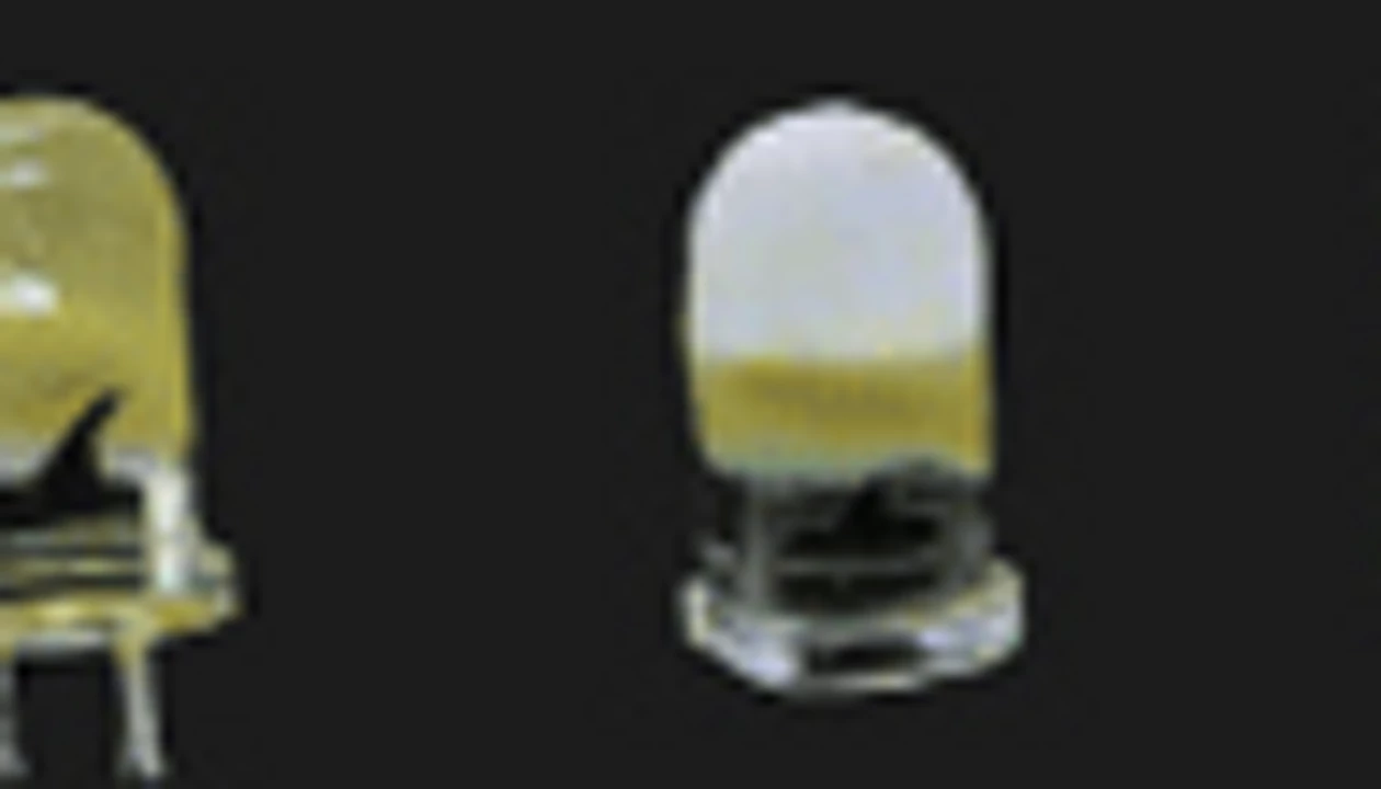 White LED Formed From A Bulk Material