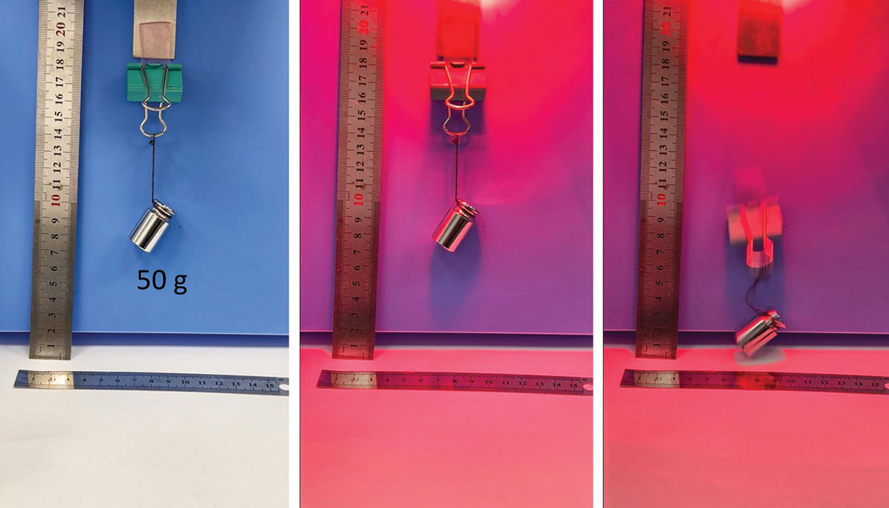 New hydrogel offers light-controlled reversible stickiness