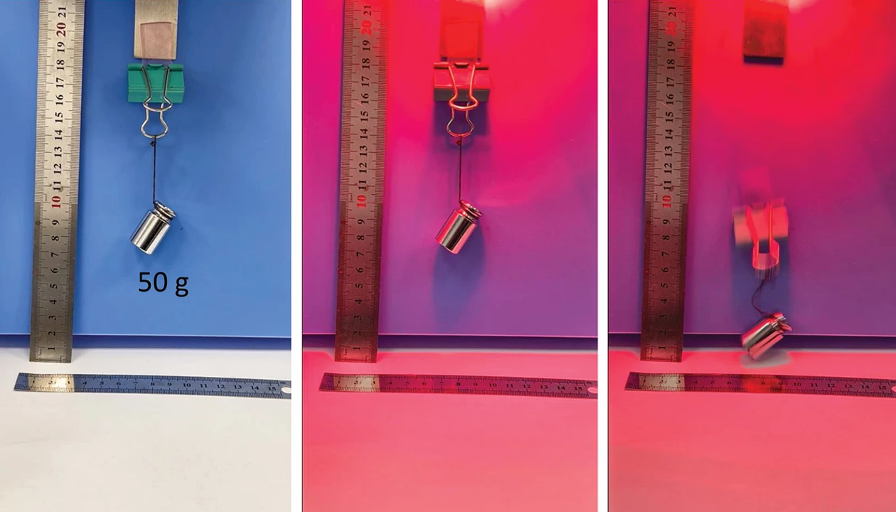 New hydrogel offers light-controlled reversible stickiness