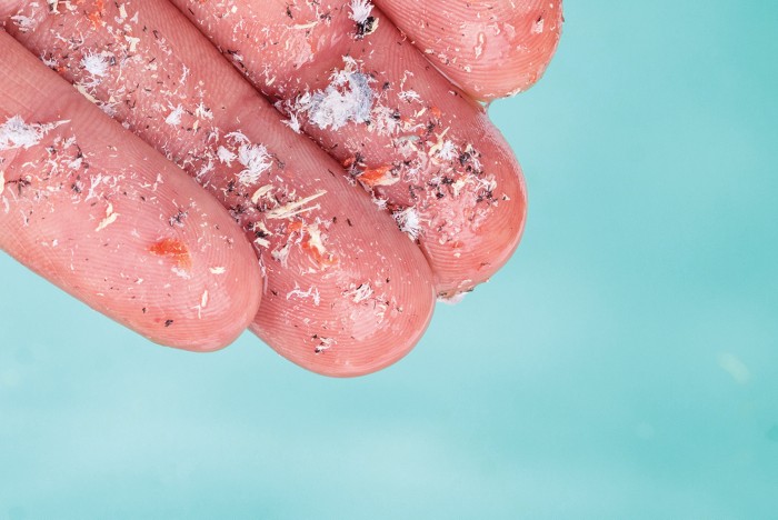 Nanoplastics made from real-world waste readily adsorb heavy metals