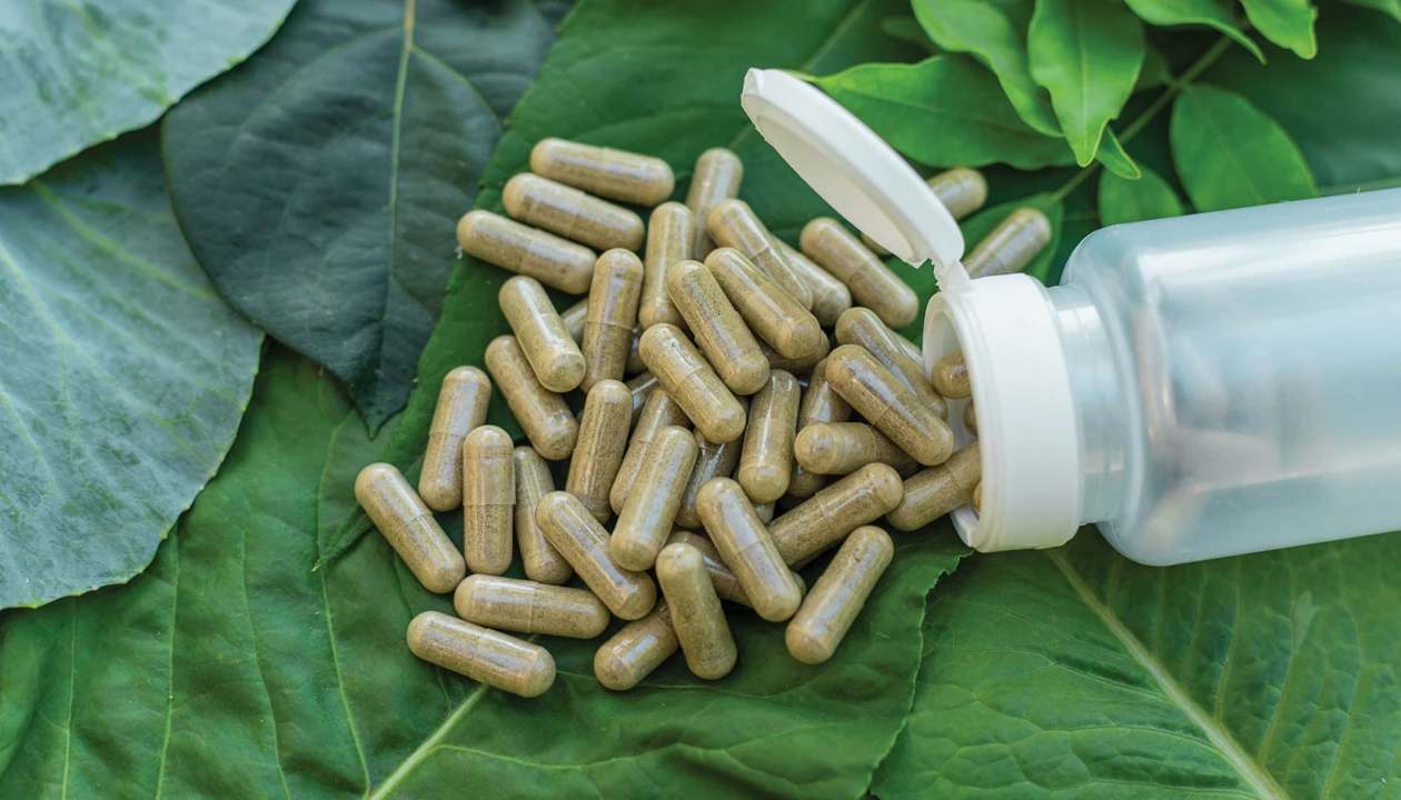Hidden antivirals discovered in a plant-derived supplement