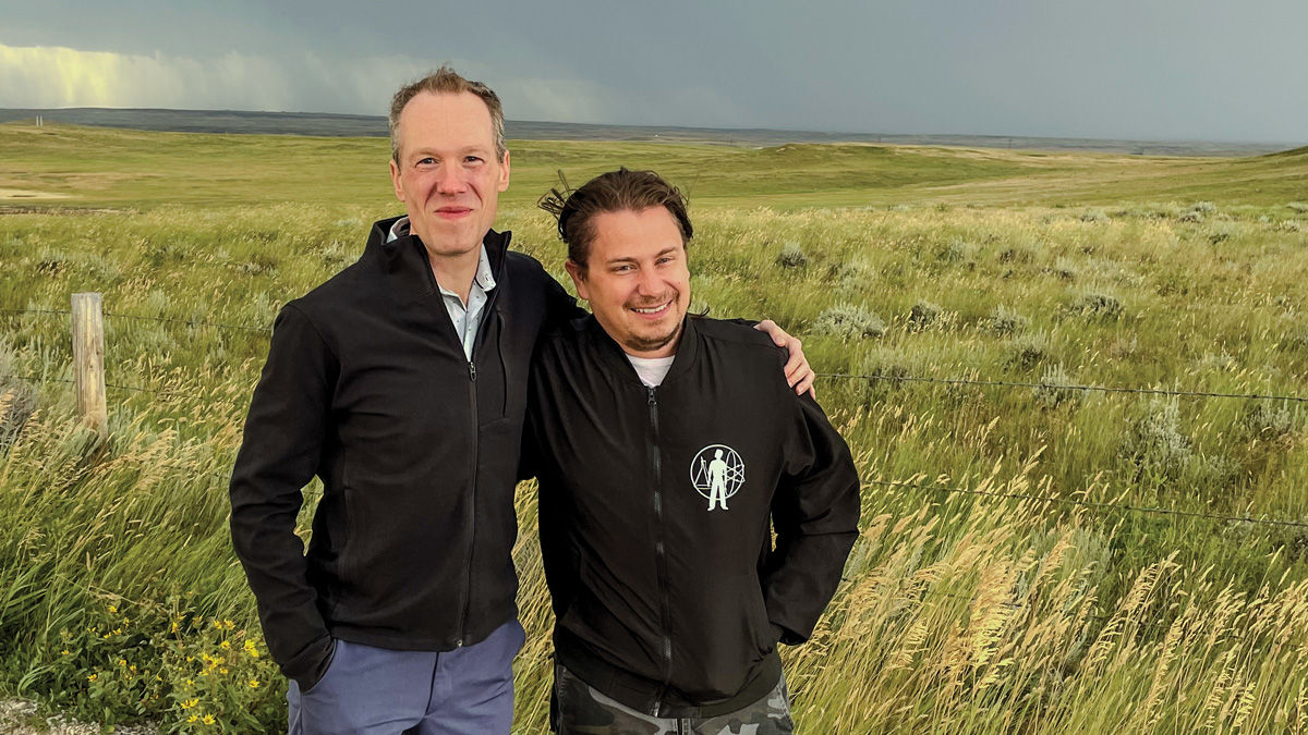 Spiritus cofounders Charles Cadieu (left) and Matt Lee