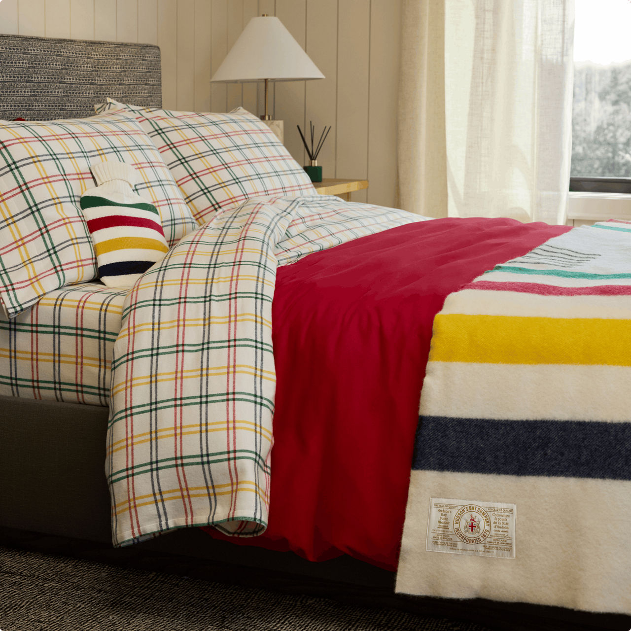Shop Hudson's Bay Stripes bedroom and baby products.