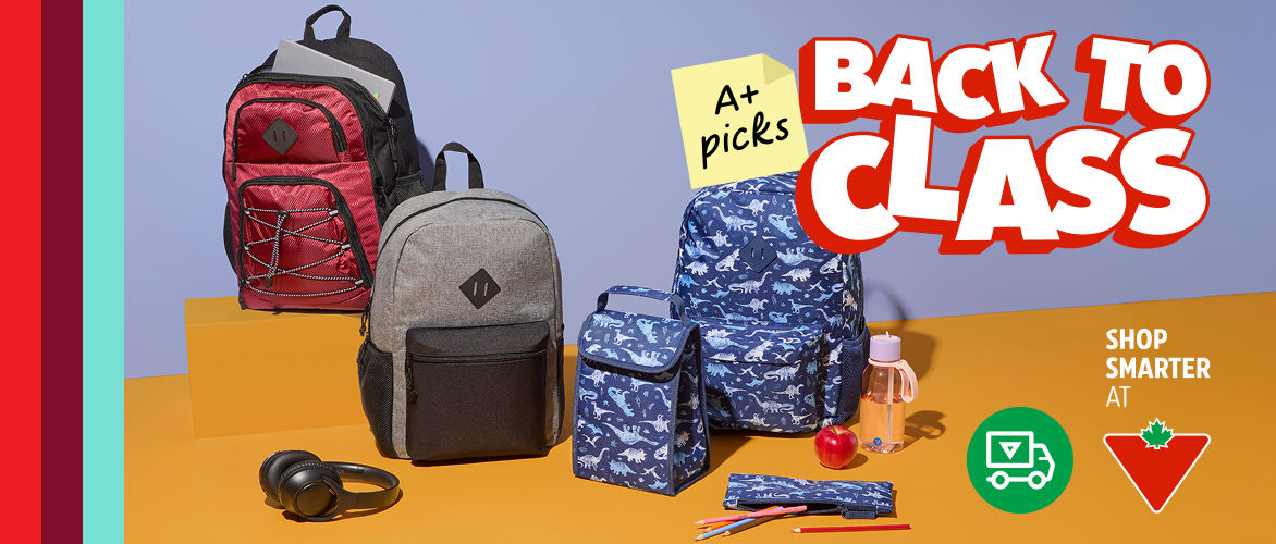 Get free local shipping on eligible Back to Class orders over $99. Exclusive to Triangle Rewards members on Standard Delivery items at select stores. Pre-tax. Terms and conditions apply.
