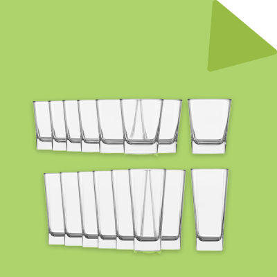 Magasinez les verres. 
