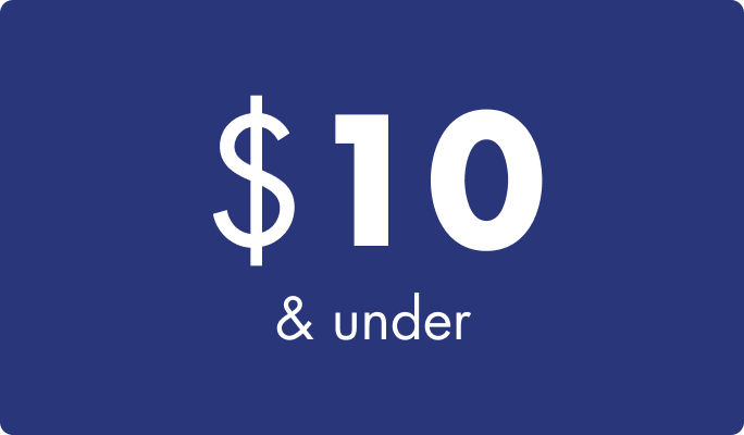 $10 & under price category