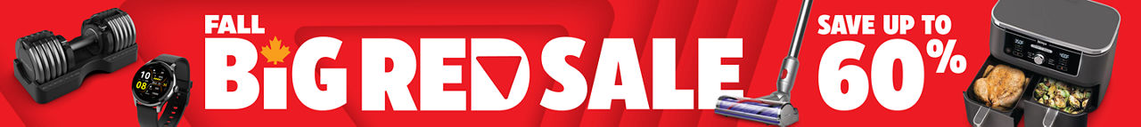 Fall Big Red Sale. Save up to 60%.