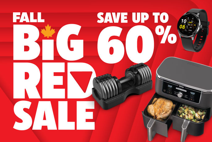 Fall Big Red Sale. Save up to 60%.