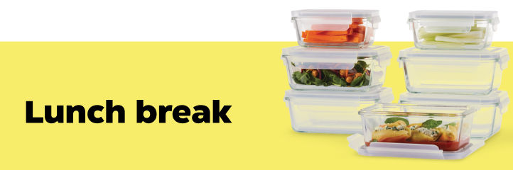 Shop lunch and food prep essentials for elementary school.