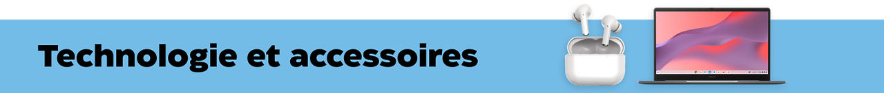 Magasinez tous les appareils technologiques et accessoires pour l’école secondaire.