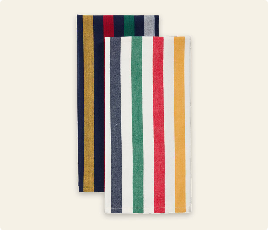 Hudson's Bay Stripes Tea Towel, 2-pk  