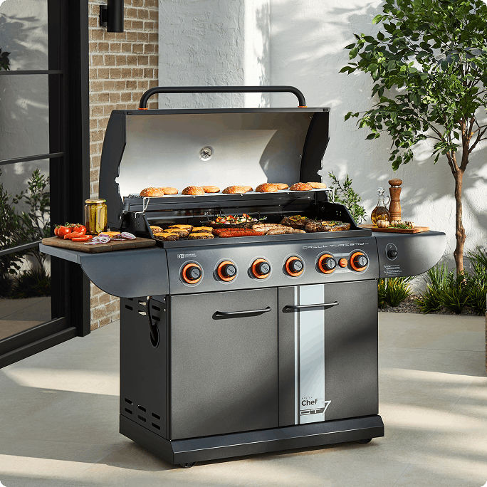 Magasinez des barbecues.