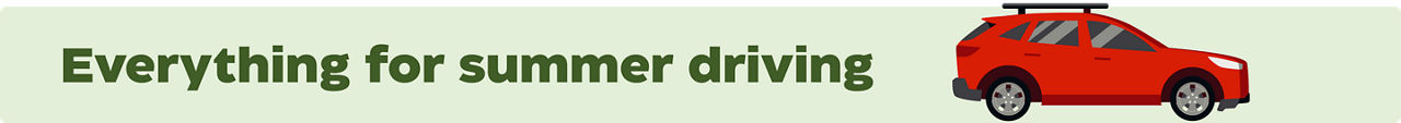 Everything for summer driving.