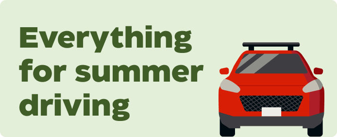 Everything for summer driving.