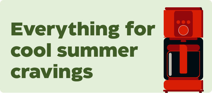 Everything for cool summer cravings.