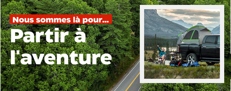 Nous sommes là pour…Partir à l'aventure