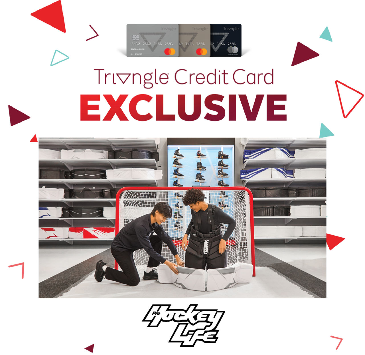 Triangle Credit Card Exclusive